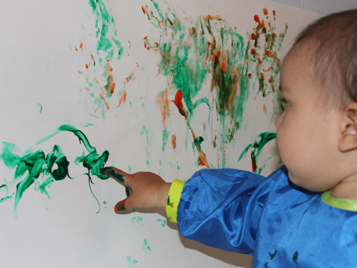 actividades con pintura para ninos de todas las edades