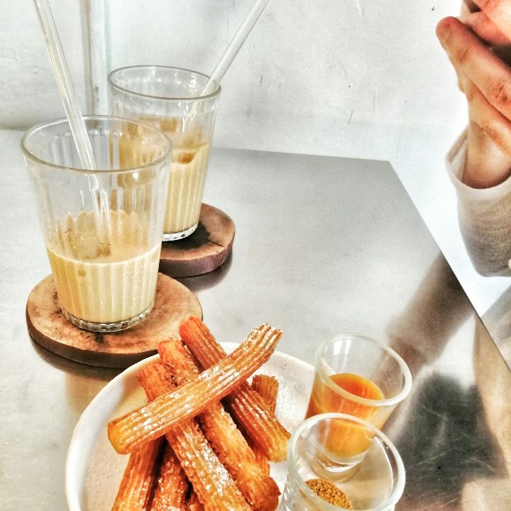 Churrera De Acero Inoxidable NERTHUS - Tipo Pistola Con Boquillas, Para Hacer Churros Caseros