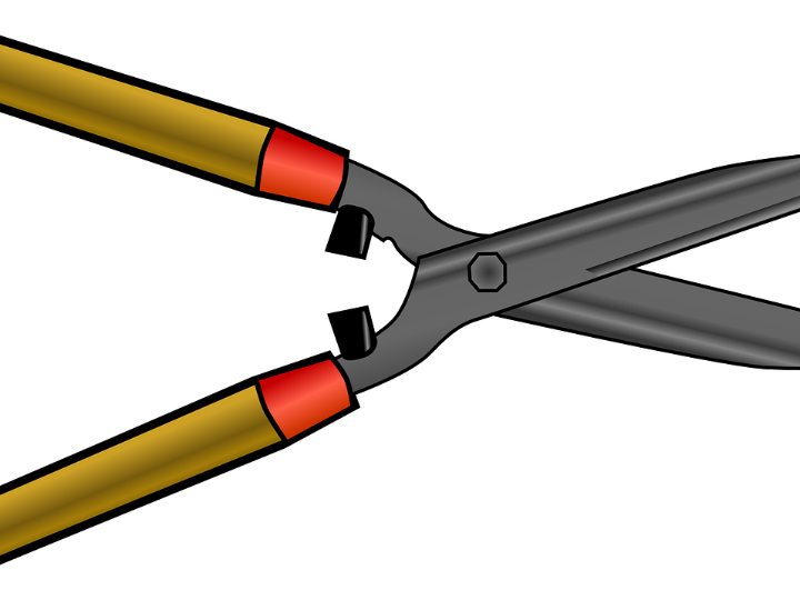 ez kut ratchet pruner pink shear