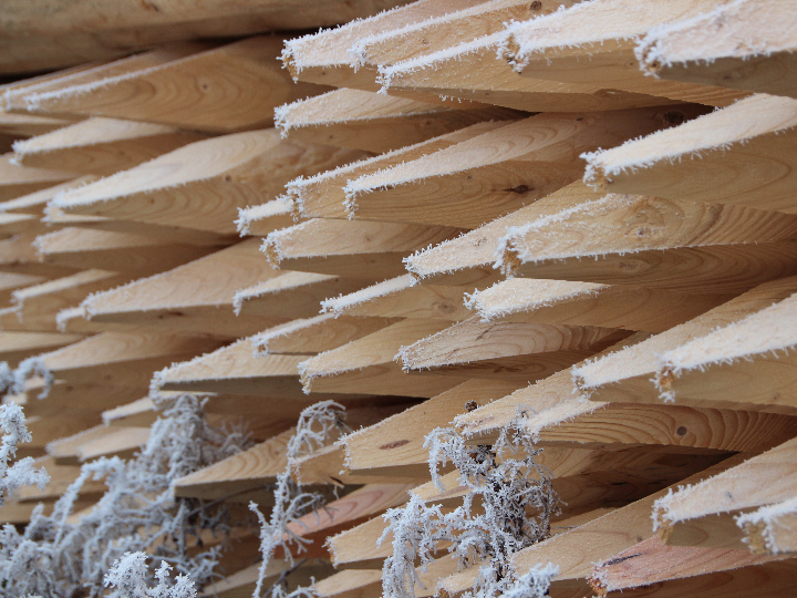 postes de madera 6 metros